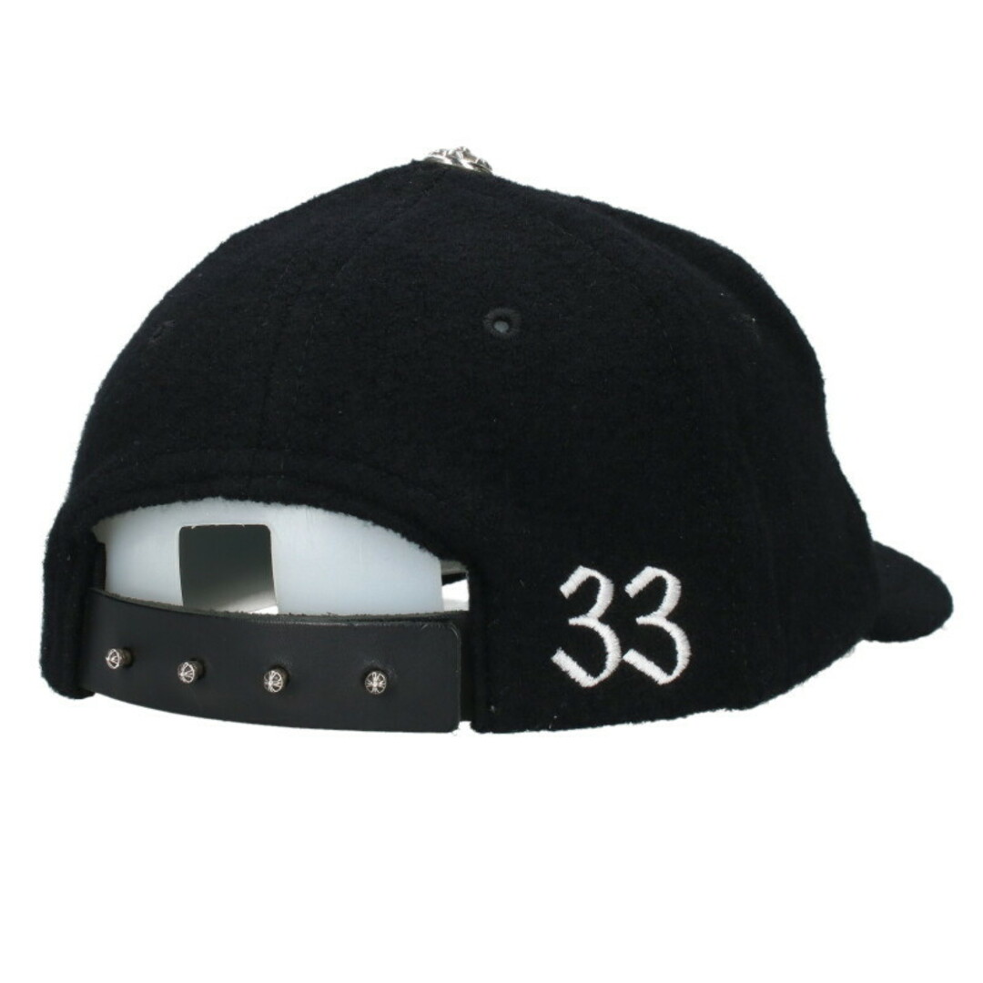 Chrome Hearts - クロムハーツ CHレザーパッチウールキャップ Chrome Hearts - クロムハーツ CHレザーパッチウールキャップ
