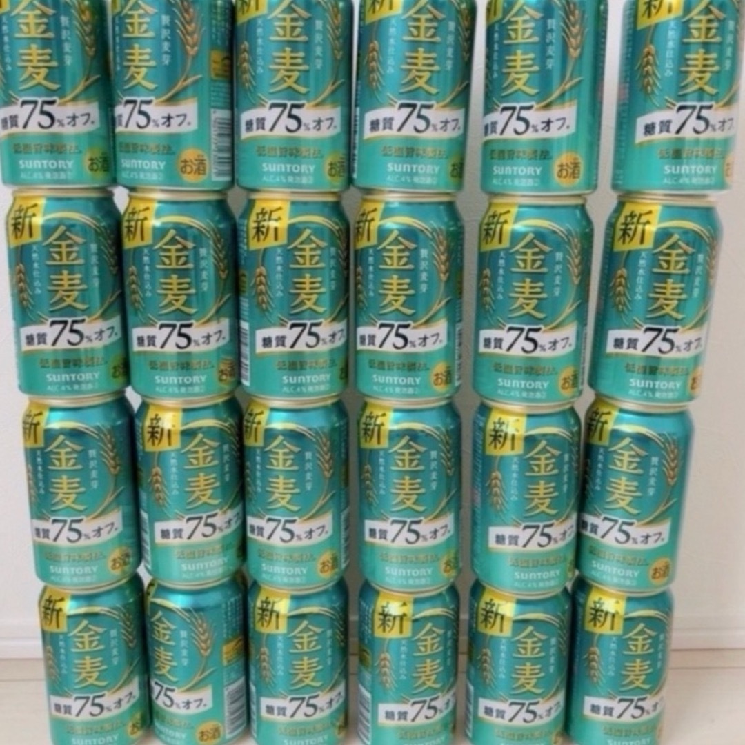 サントリー(サントリー)のSUNTORY 金麦 糖質75%オフ ビール 食品/飲料/酒の酒(ビール)の商品写真