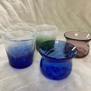 未使用　琉球ガラス　琉球グラス(グラス/カップ)