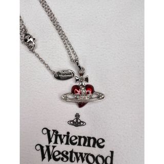 ヴィヴィアンウエストウッド(Vivienne Westwood)のVivienne  オーブ  ディアマンテ  ネックレス  ハート(ネックレス)