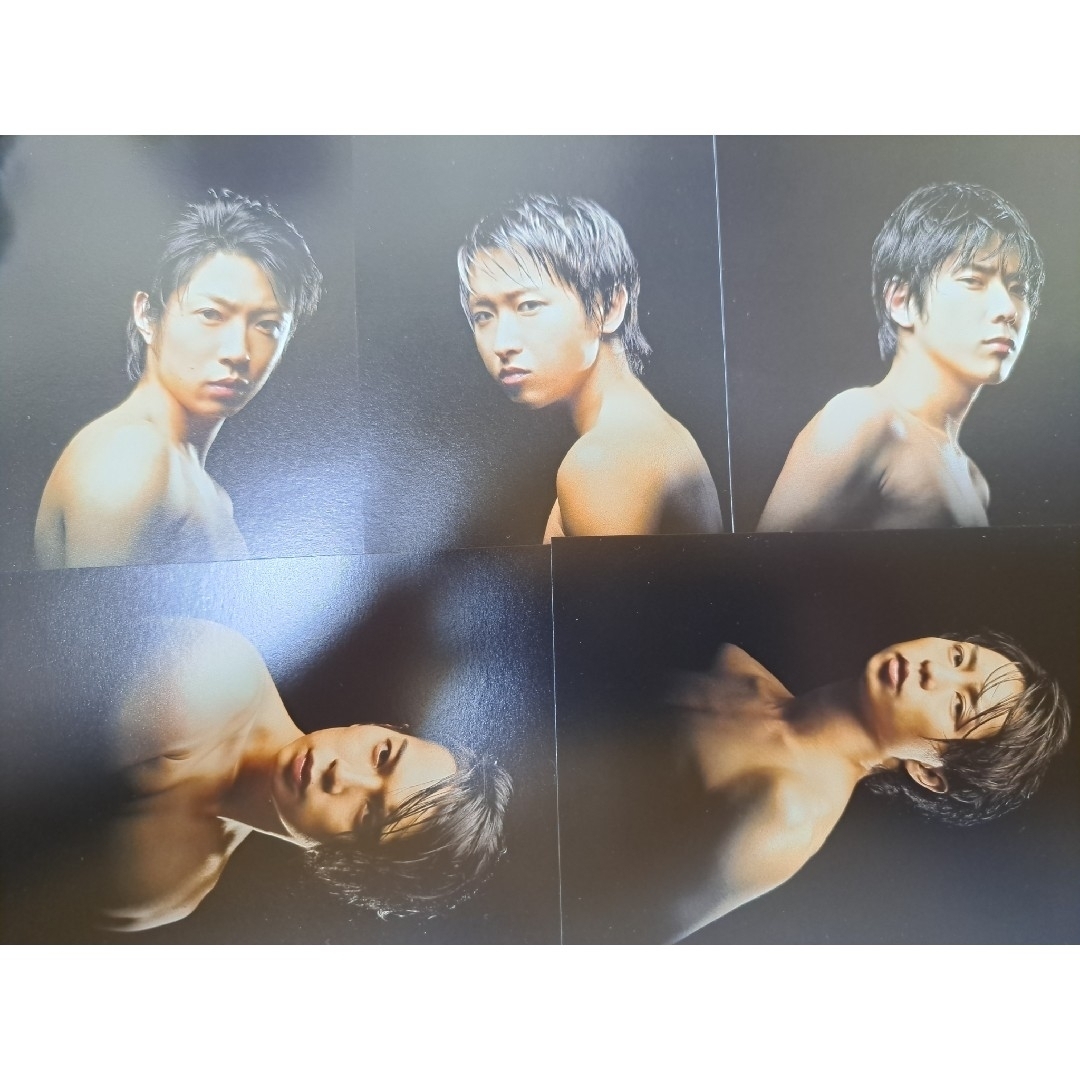嵐(アラシ)のレア♥嵐 櫻井翔 松本潤 二宮和也 大野智 相葉雅紀♥最後の約束♥ポストカード♥ エンタメ/ホビーのタレントグッズ(アイドルグッズ)の商品写真