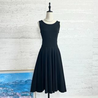 プラダ(PRADA)の美品★PRADA★美シルエット★フレア★ロングワンピース(ロングワンピース/マキシワンピース)