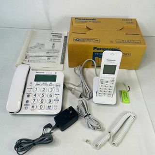 Panasonic - RU・RU・RUデジタルコードレス電話機　子機１台付 VE-GD24DL-W