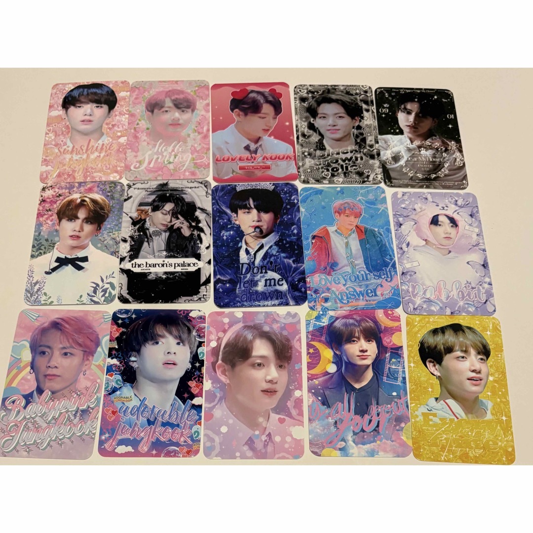 防弾少年団(BTS)(ボウダンショウネンダン)の★ジョングク トレカセットB★ エンタメ/ホビーのタレントグッズ(アイドルグッズ)の商品写真