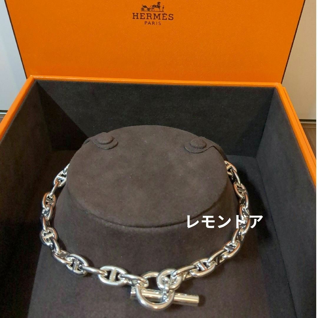 HERMES(エルメス)の【新品未】エルメス HERMES ネックレス シェーヌダンクル MM レディースのアクセサリー(ネックレス)の商品写真