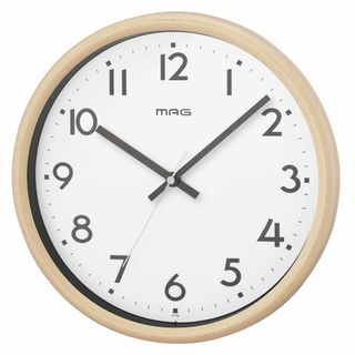 【特価セール】MAG(マグ) 掛け時計 壁掛け時計 電波時計 アナログ かわいい(置時計)