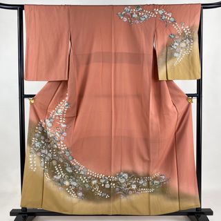 訪問着 身丈159cm 裄丈63.5cm 正絹 名品 【中古】(着物)