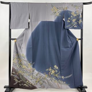 訪問着 身丈160.5cm 裄丈65cm 正絹 名品 【中古】(着物)