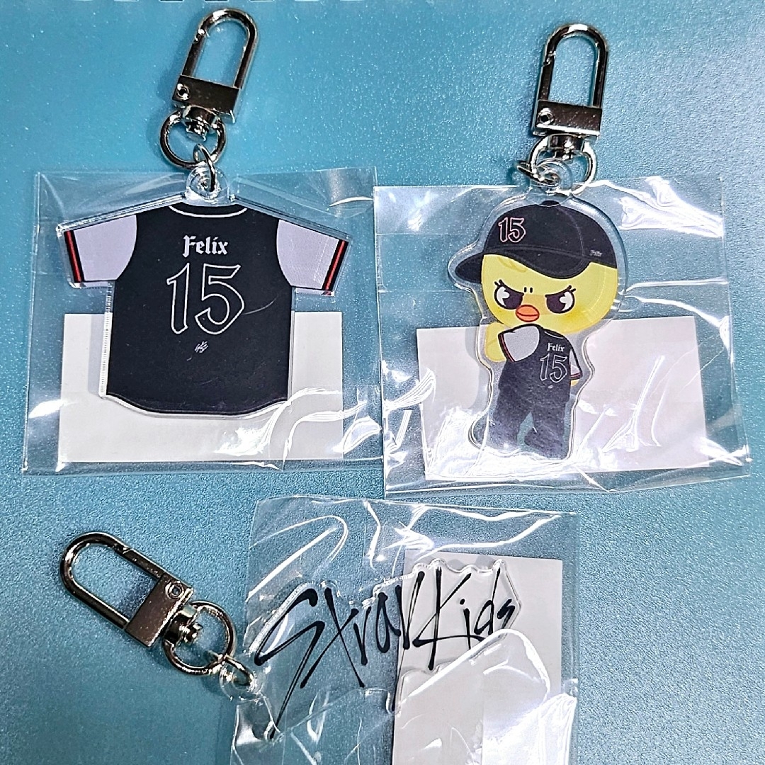 Stray Kids(ストレイキッズ)のStrayKids ポップアップ カスタムキーホルダー ポガリ(フィリックス) エンタメ/ホビーのタレントグッズ(アイドルグッズ)の商品写真