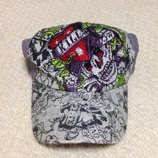 エドハーディー(Ed Hardy)のキャップANDスカジャン(キャップ)