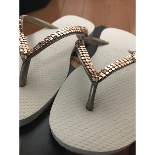 ハワイアナス(havaianas)のhavaianas  サンダル メタルタイプ(ビーチサンダル)