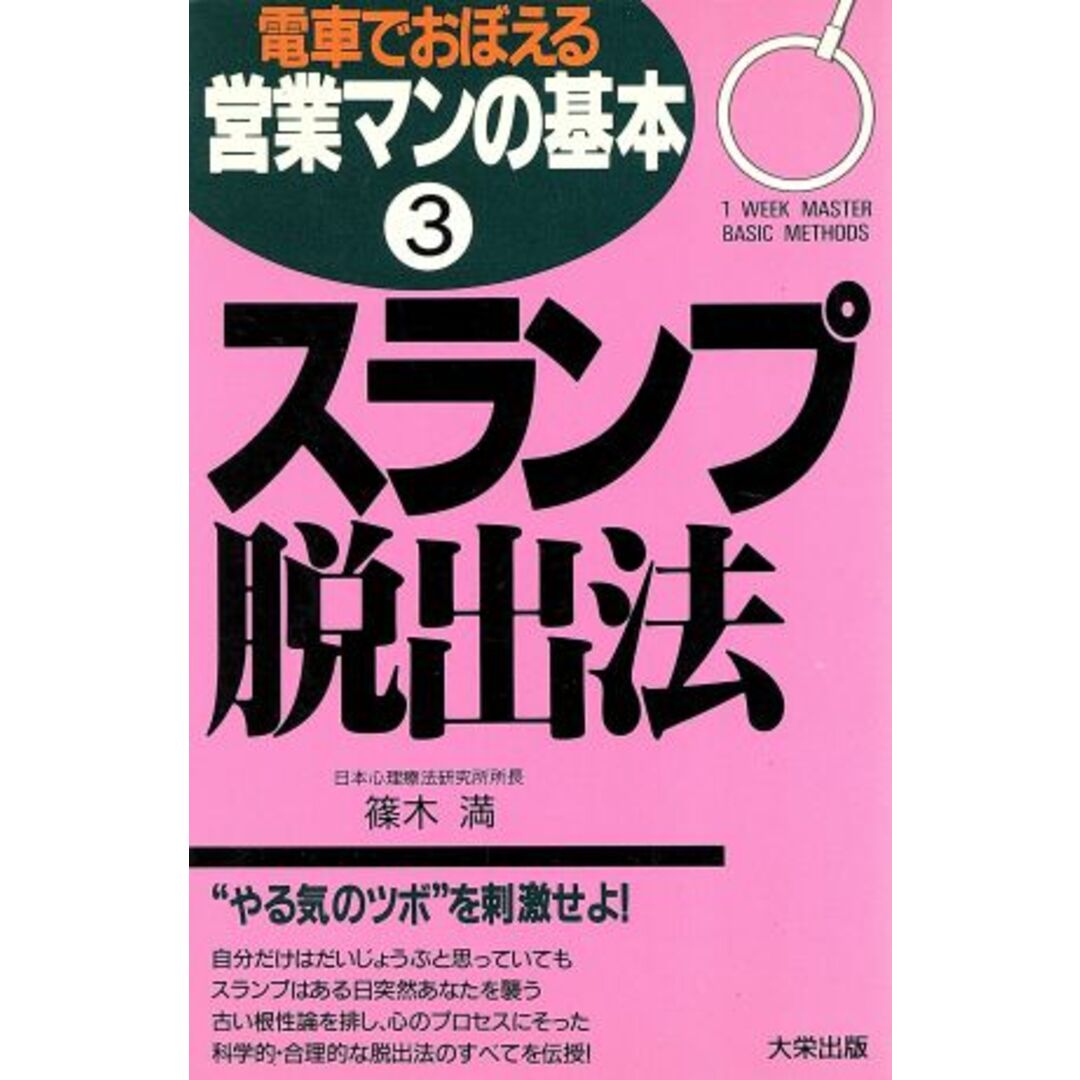 スランプ脱出法(3) 1 week master basic methods 電車でおぼえる営業マンの基本3/篠木満(著者) エンタメ/ホビーの本(ビジネス/経済)の商品写真