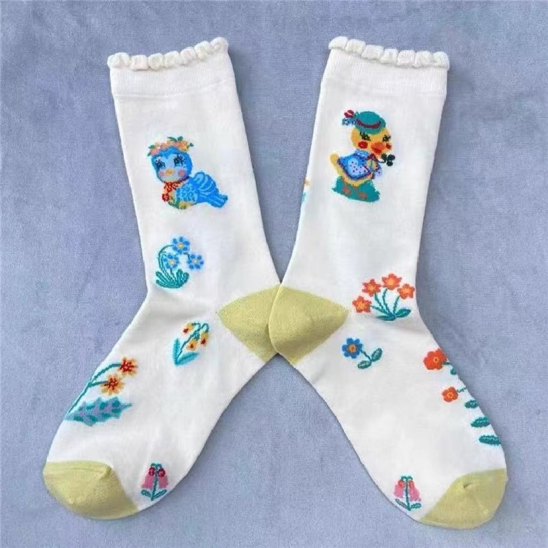 ナタリーレテ ソックス 約23〜25cm靴下 N10 レディースのレッグウェア(ソックス)の商品写真