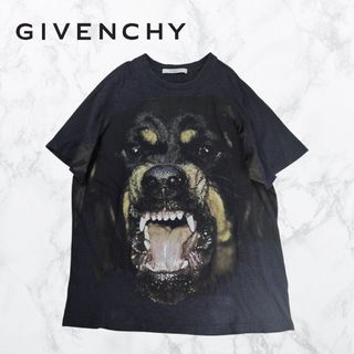 GIVENCHY - ジバンシィ 16P7704485 デストロイ加工ロゴプリントT GIVENCHY - ジバンシィ 16P7704485 デストロイ加工ロゴプリントT