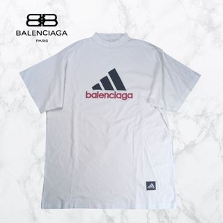 BALENCIAGA - バレンシアガ 739028 TOVU6 ダメージ加工ロゴ BALENCIAGA - バレンシアガ 739028 TOVU6 ダメージ加工ロゴ