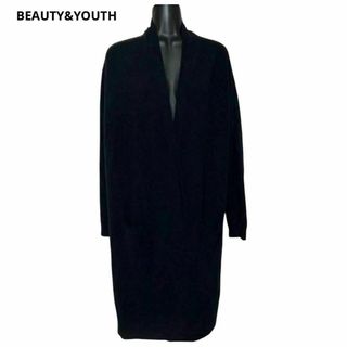 ビューティアンドユースユナイテッドアローズ(BEAUTY&YOUTH UNITED ARROWS)のユナイテッドアローズ/カーディガン/ロング/ネイビー/オープンフロント/長袖(その他)