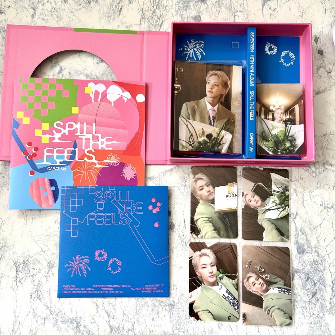 SEVENTEEN ホシ セブチ コンプリート SPILL THE FEELS エンタメ/ホビーのCD(K-POP/アジア)の商品写真