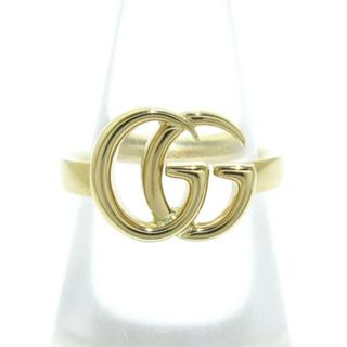 グッチ(GUCCI)のGUCCI(グッチ) リング 10美品  ダブルG 525690 J8500 8000 K18YG(リング(指輪))
