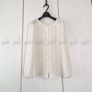ANAYI レース付きブラウス