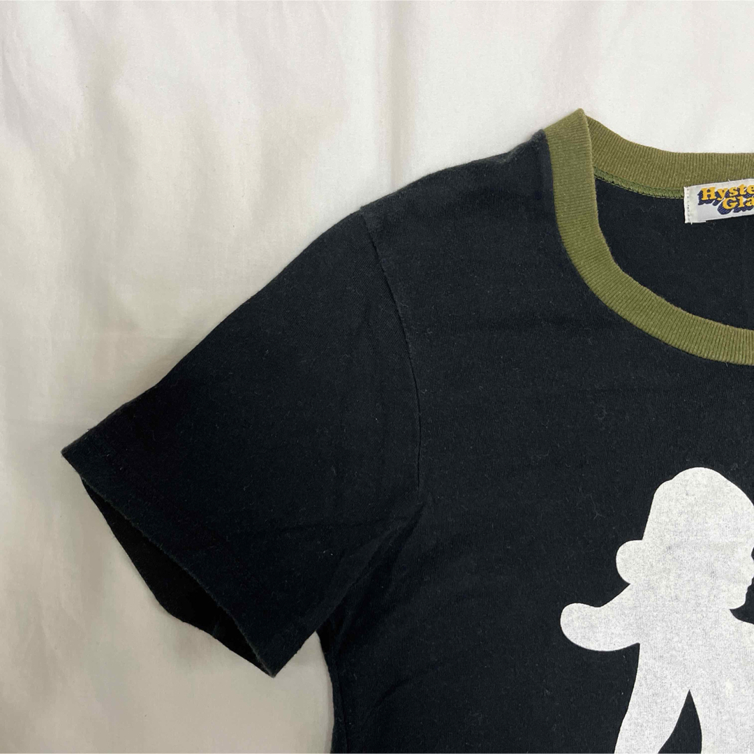 HYSTERIC GLAMOUR - HYSTERIC GLAMOUR ヒスガール 黒 Tシャツ HYSTERIC GLAMOUR - HYSTERIC GLAMOUR ヒスガール 黒 Tシャツ