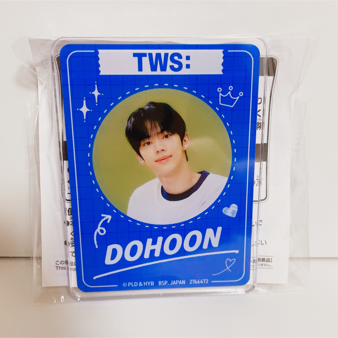 TWSアクリルバッチ ドフン DOHOON エンタメ/ホビーのタレントグッズ(アイドルグッズ)の商品写真