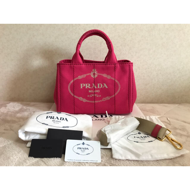 新品 プラダ カナパ ハンドバッグ トートバッグ PRADA