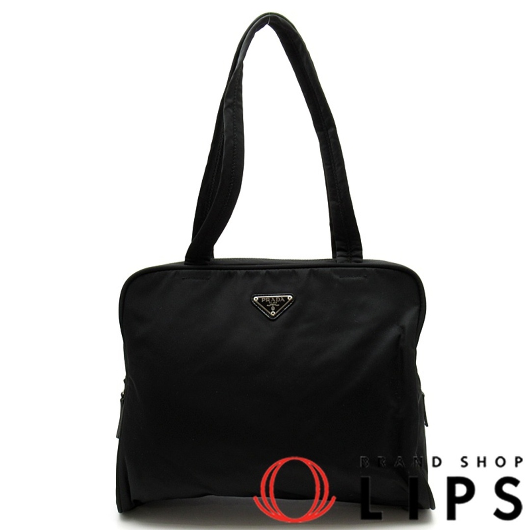 PRADA - プラダ トートバッグ  ナイロン レディーストートバッグ ブラック【中古】