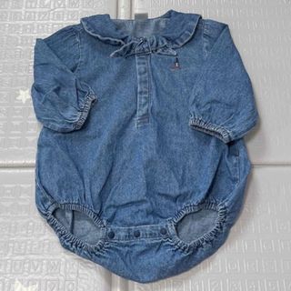 テータテート(tete a tete)のバースデイ　テータテート　ロンパース　80 新品(ロンパース)