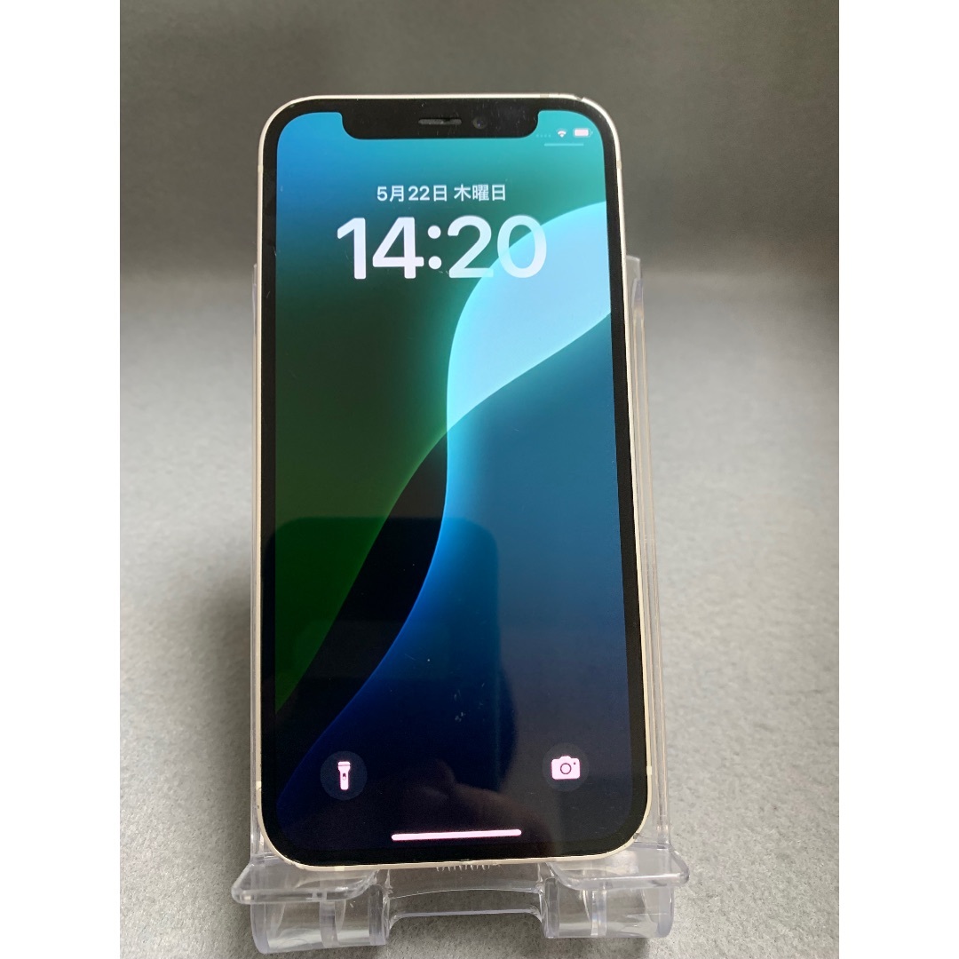 iPhone - 美品中古 国内版 SIMフリー iPhone12 mini 64GB ホワイト色