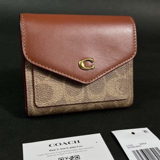 コーチ(COACH)のCOACH コーチ ウイン シグネチャー 三つ折り財布 C2329 新品 (財布)