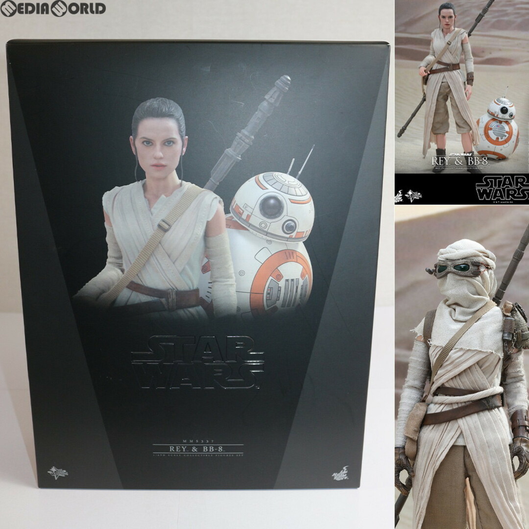 master-piece(マスターピース)のムービー・マスターピース レイ&BB-8(2体セット) STAR WARS(スター・ウォーズ)/フォースの覚醒 1/6 完成品 可動フィギュア(MM#337) ホットトイズ エンタメ/ホビーのフィギュア(SF/ファンタジー/ホラー)の商品写真