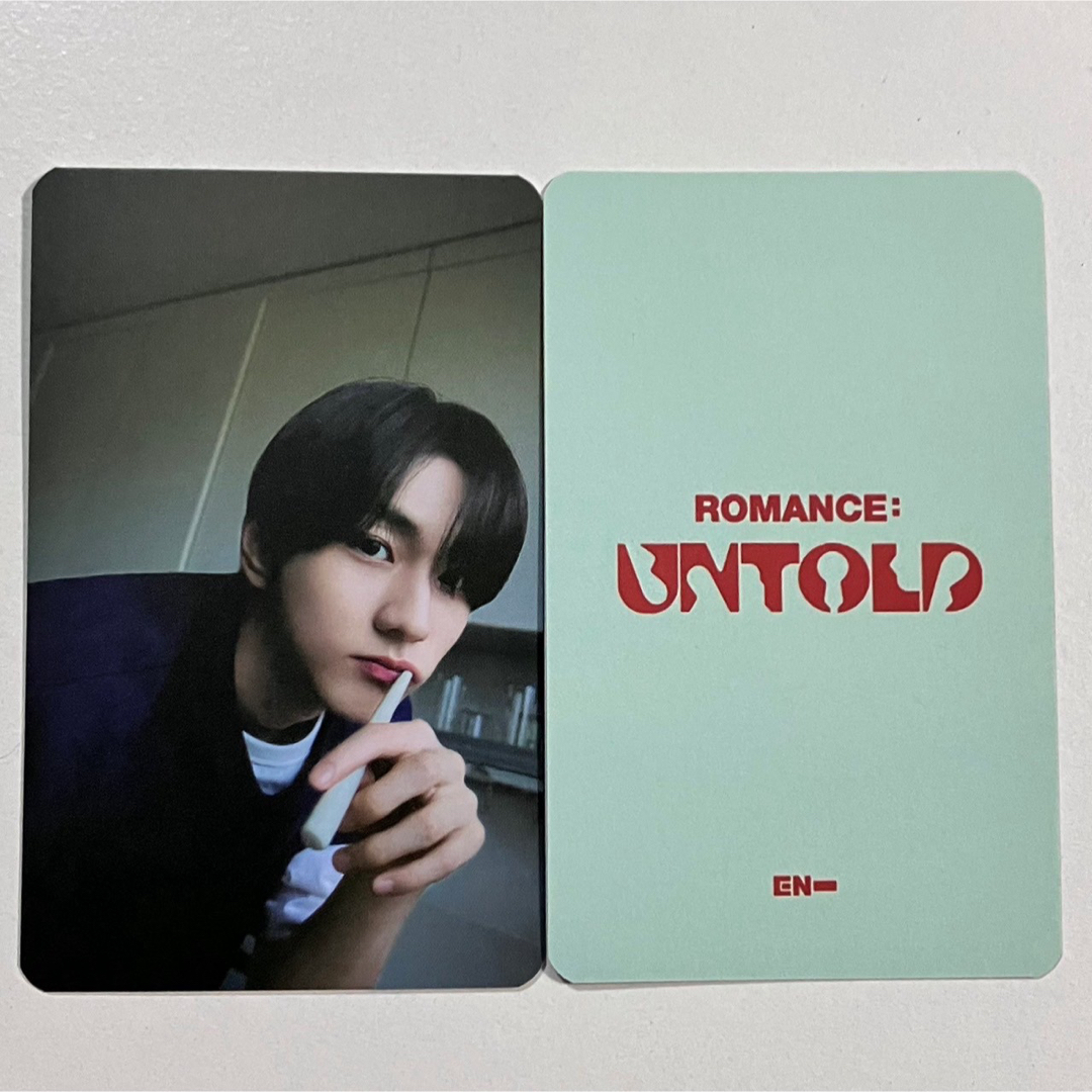 ENHYPEN(エンハイプン)のENHYPEN ROMANCE untold ジョンウォン エンタメ/ホビーのタレントグッズ(アイドルグッズ)の商品写真