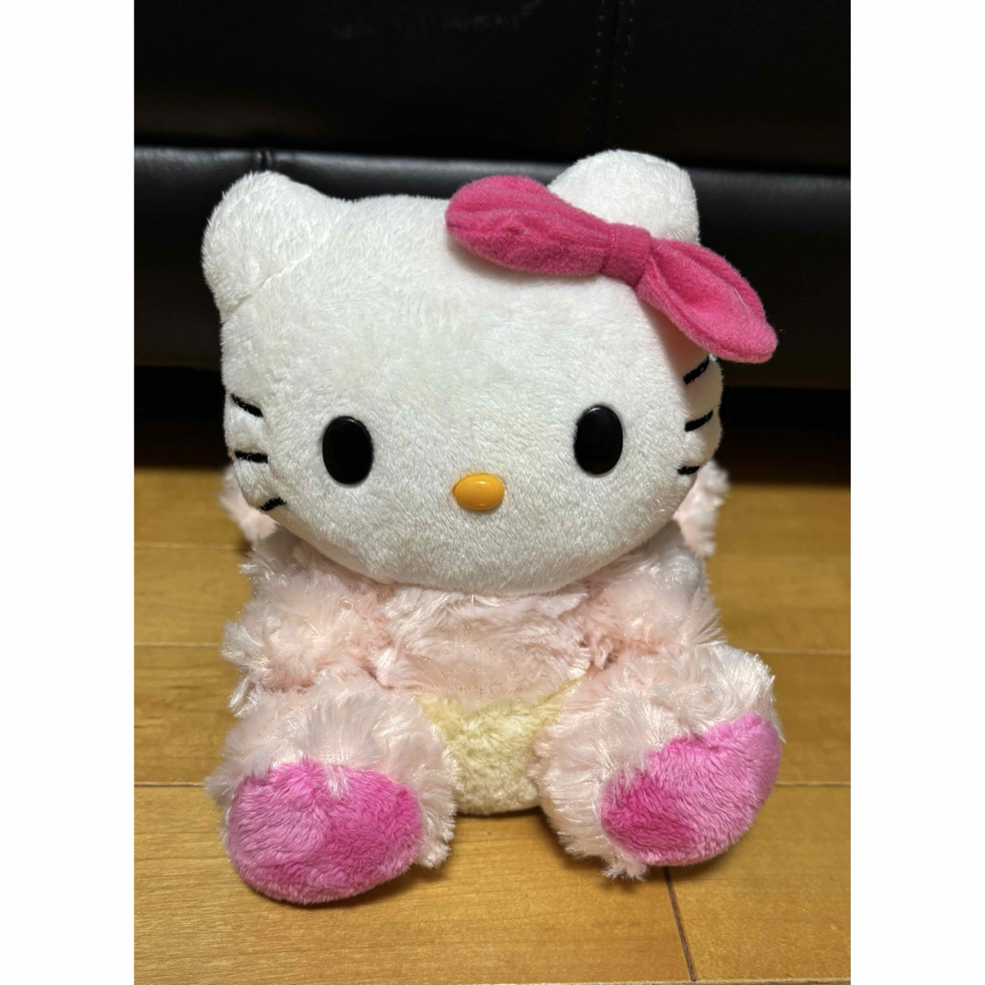 メーカー直売 - 人気ランキング サンリオ - ハローキティ うさぎコスチューム フコク生命限定品 ぬいぐるみ