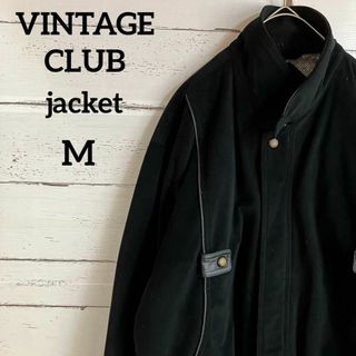 ヴィンテージ(VINTAGE)の【Vintage club】ビンテージクラブ スウェードジャケットブルゾンテック(ブルゾン)