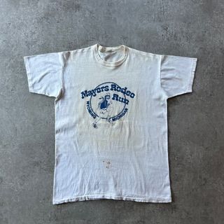 ラッセルアスレティック(Russell Athletic)の70s ラッセルアスレティック ヴィンテージtシャツ USA製 ホワイト XL(Tシャツ/カットソー(半袖/袖なし))
