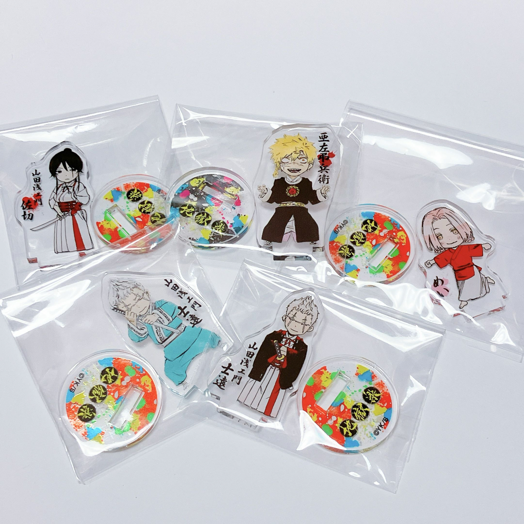 地獄楽 アクリルminiフィギュア アクリルスタンド 亜左弔兵衛 士遠 佐切 エンタメ/ホビーのアニメグッズ(その他)の商品写真