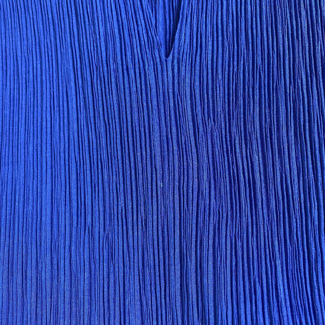 ISSEY MIYAKE(イッセイミヤケ)のイッセイミヤケ　ワンピース　ISSEY MIYAKE プリーツ ロングワンピース レディースのワンピース(ロングワンピース/マキシワンピース)の商品写真