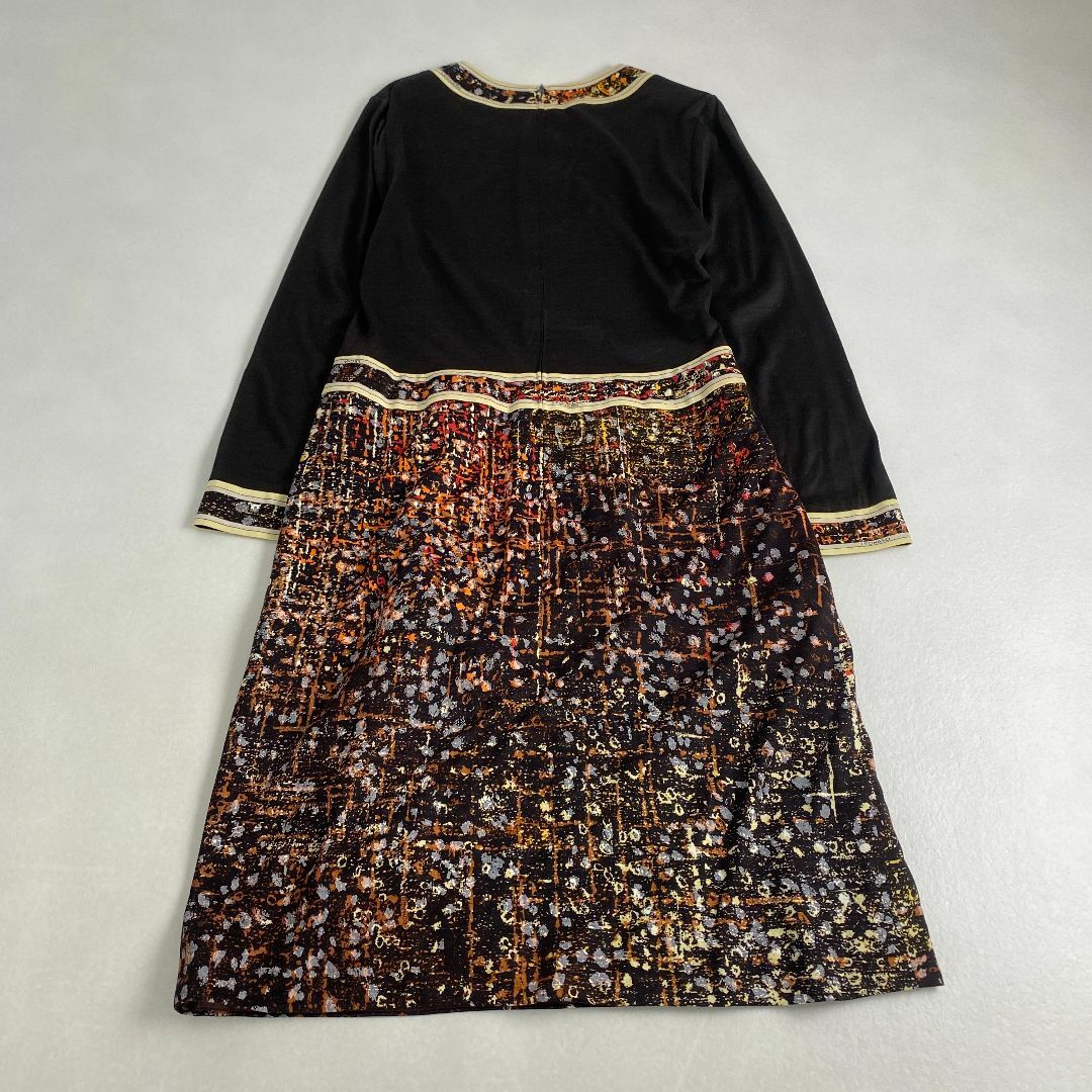 REONARD レオナール 花柄 セットアップ ワンピース 肩パットあり