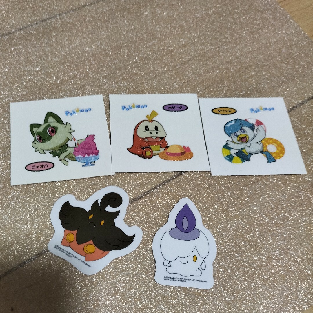 ポケモン ポケモンシール エンタメ/ホビーのおもちゃ/ぬいぐるみ(キャラクターグッズ)の商品写真