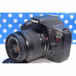 キヤノン(Canon)の★極美品★キヤノン★Kiss X4一眼レフ★スマホに写真転送OK★(デジタル一眼)