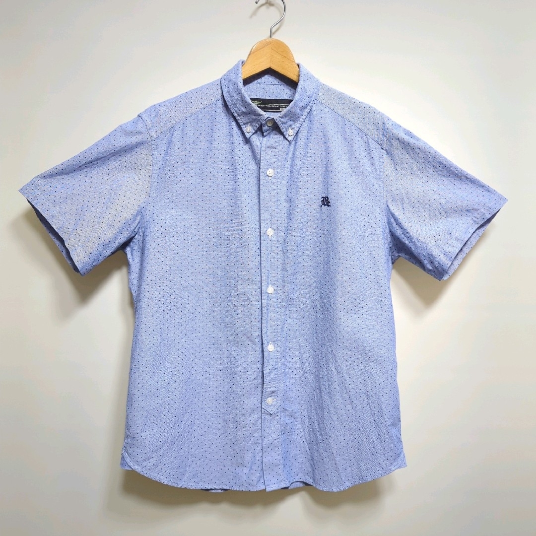 Back Channel(バックチャンネル)の★日本製 Back Channel ドット 半袖 ボタンダウンシャツ メンズのトップス(シャツ)の商品写真