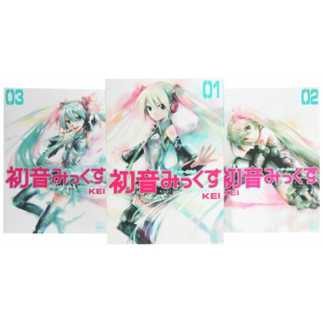 メーカー非公式 初音みっくす コミック 1-3巻セット (CR COMICS DX)/KEI エンタメ/ホビーの漫画(その他)の商品写真