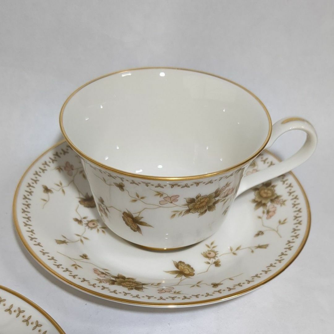 Noritake - ノリタケ コンテンポラリー カップ&ソーサー 花柄