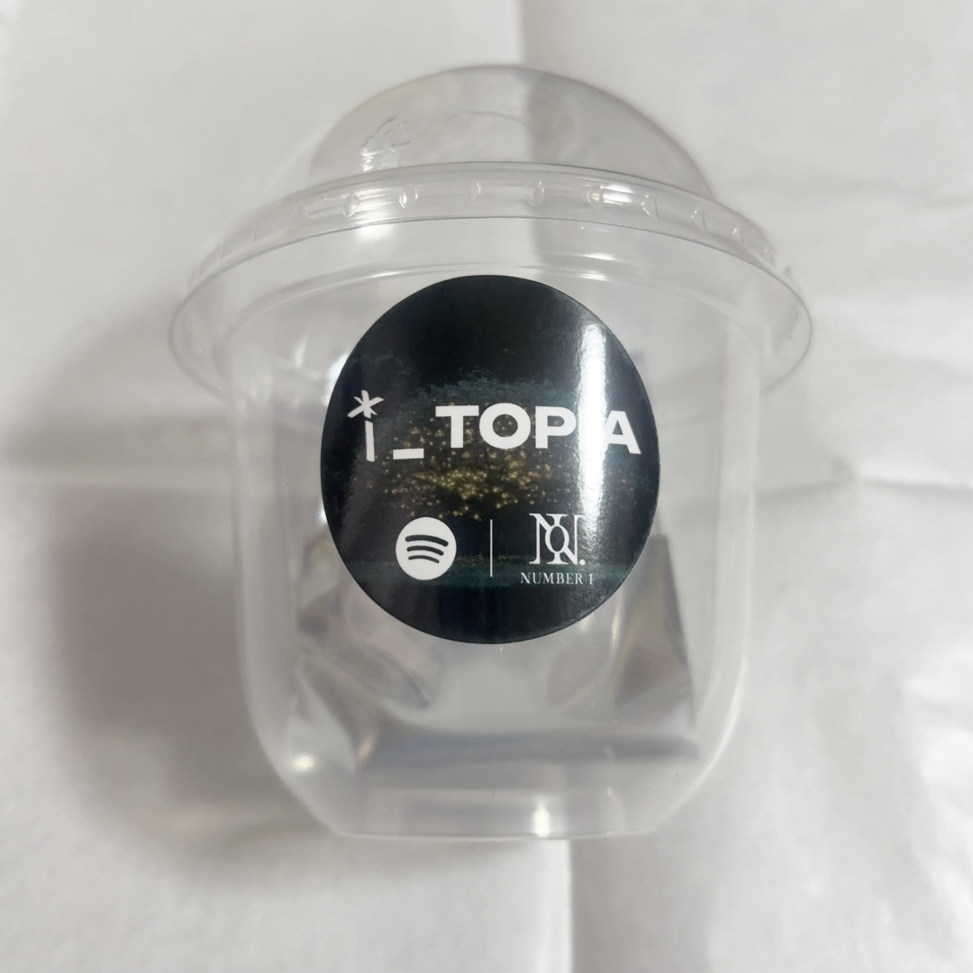 Spotify×Number_i ポップアップ i_TOPIA ノベルティ エンタメ/ホビーのコレクション(ノベルティグッズ)の商品写真