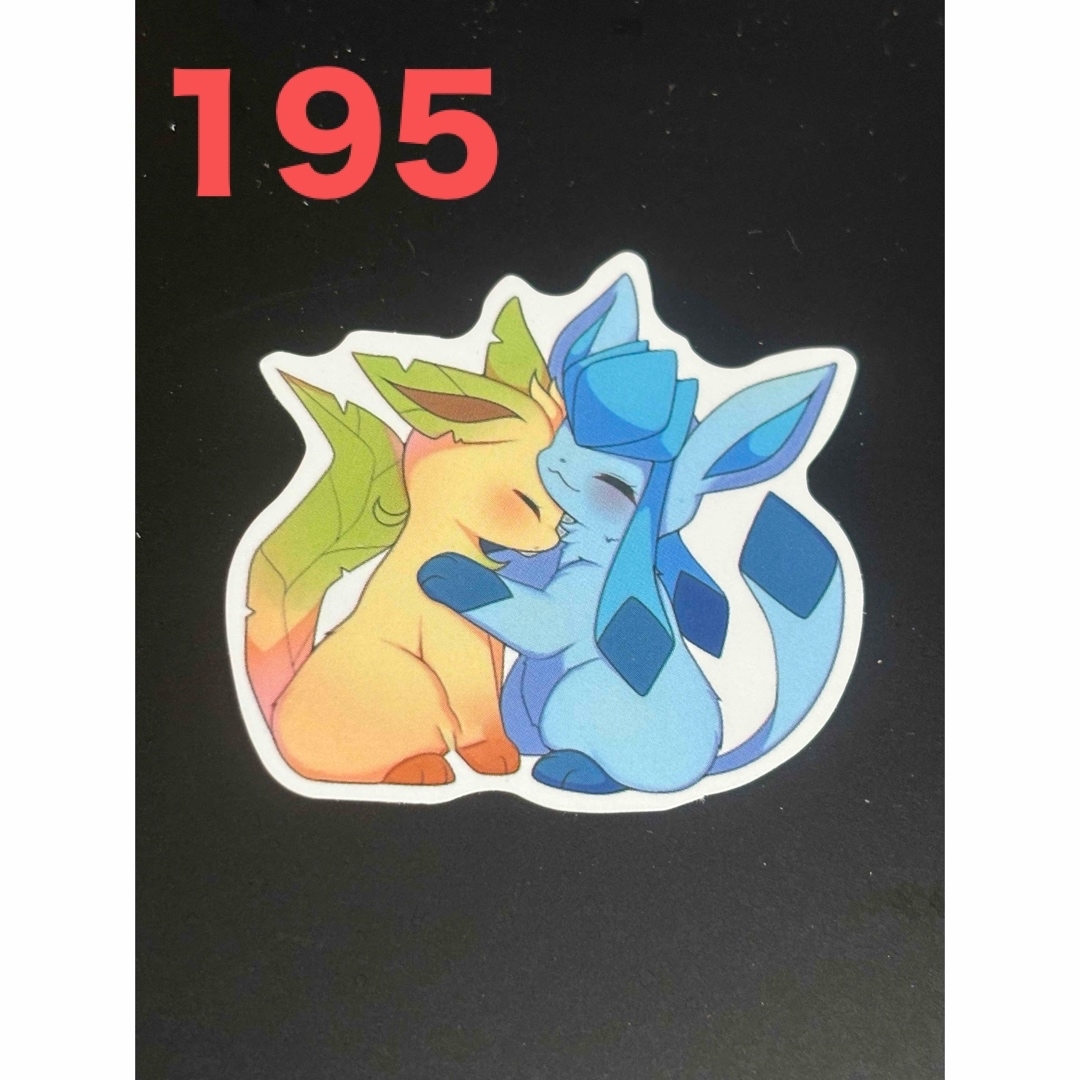 ポケモン(ポケモン)の防水ステッカー ポケモン 195 新品 インテリア/住まい/日用品の文房具(シール)の商品写真