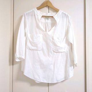 ジャーナルスタンダード(JOURNAL STANDARD)のジャーナルスタンダード レサージュ ピックポケット ワイドシャツ 白シャツ(シャツ/ブラウス(長袖/七分))