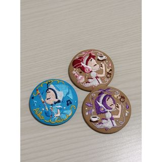 おジャ魔女どれみ 刺繍缶バッジ(バッジ/ピンバッジ)