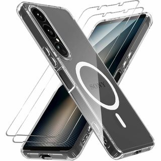 【1個+2枚セット】Xperia 1 VII ケース(1個·MagSafe対応)(その他)