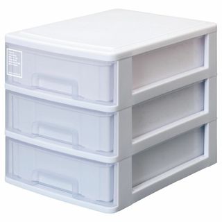 【在庫セール】サンコープラスチック(SankoPlastic) 小物収納3段 シ(ケース/ボックス)