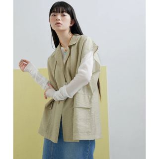 ADAM ET ROPE' FEMME - Adam et Rope クラウドショルダーベスト